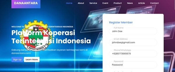 Danaantara Platform Koperasi Terintegrasi Indonesia RTC Dojang 88